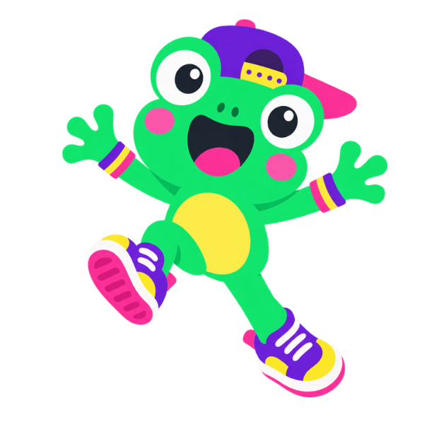 Frog mascot