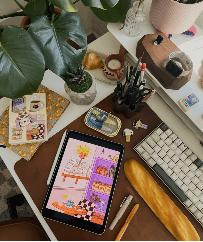 Author workspace setup